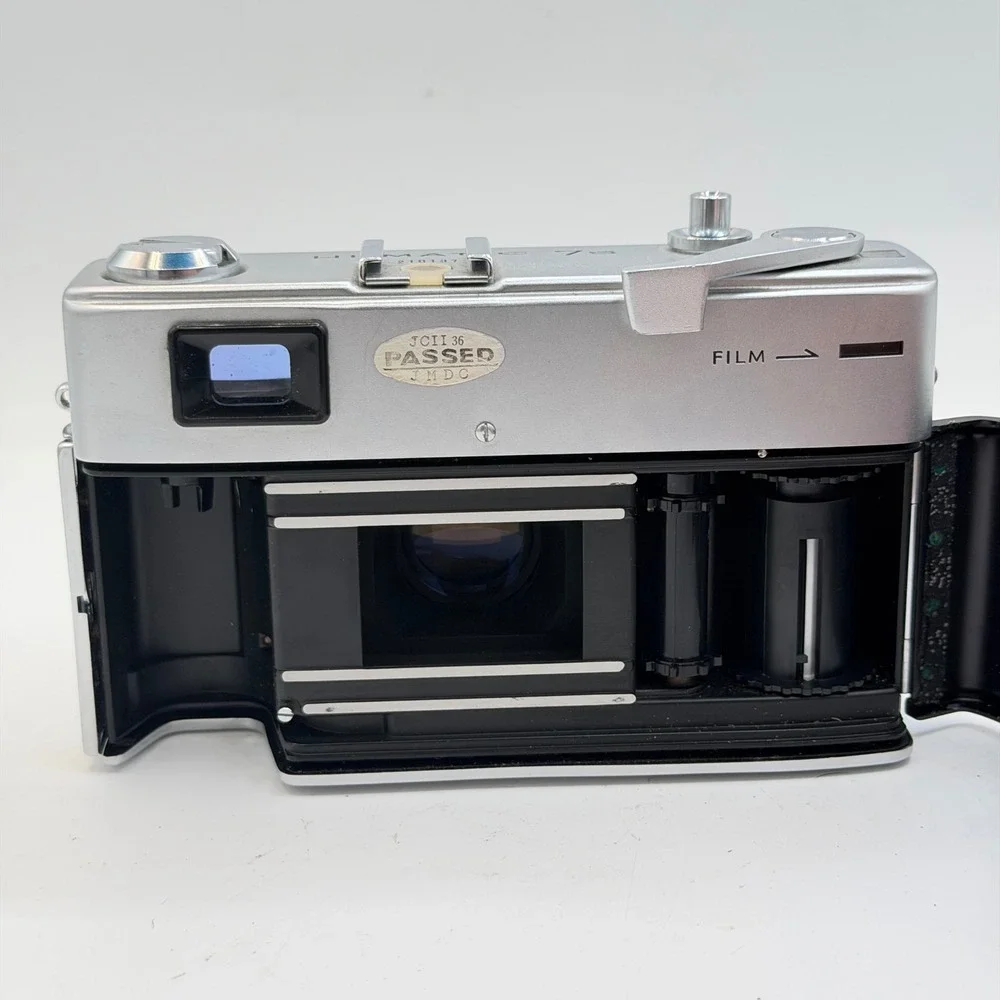 Minolta Hi-Matic 7s 35mm Rangefinder Camera Rokkor-PF 45mm f1.8 Lens TESTED